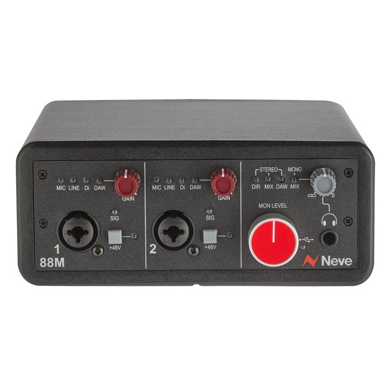 Audio Interface - AMS Neve 88M Rev.2 【予約商品・6月頃発売予定】 (エーエムエスニーヴ)(オーディオインターフェイス)(USB-C)(3年保証) DTM オーディオインターフェイス