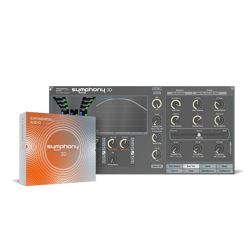 iZotope Exponential Audio: Symphony 3D(IC[ip)͂p܂B DTM vOC\tg