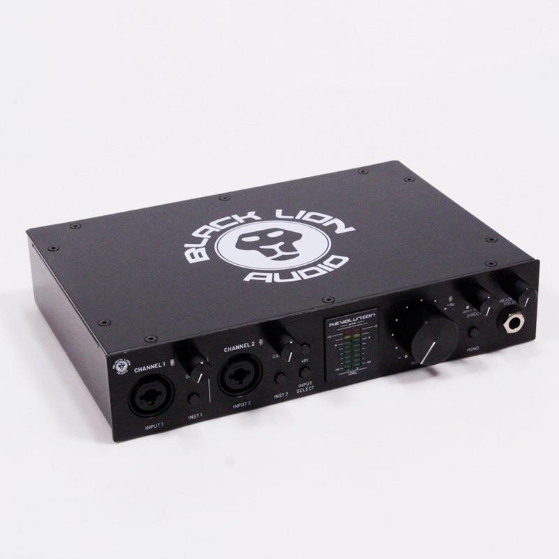 Black Lion Audio USED 中古 Revolution 2x2 (ブラックライオンオーディオ)(オーディオインターフェイス)(USB-C対応) DTM オーディオインターフェイス