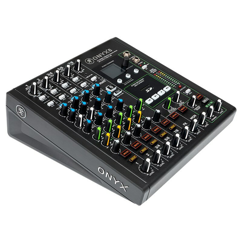 MACKIE Onyx8 【USB端子内蔵アナログミキサー】 配信機器・ライブ機器 ミキサー