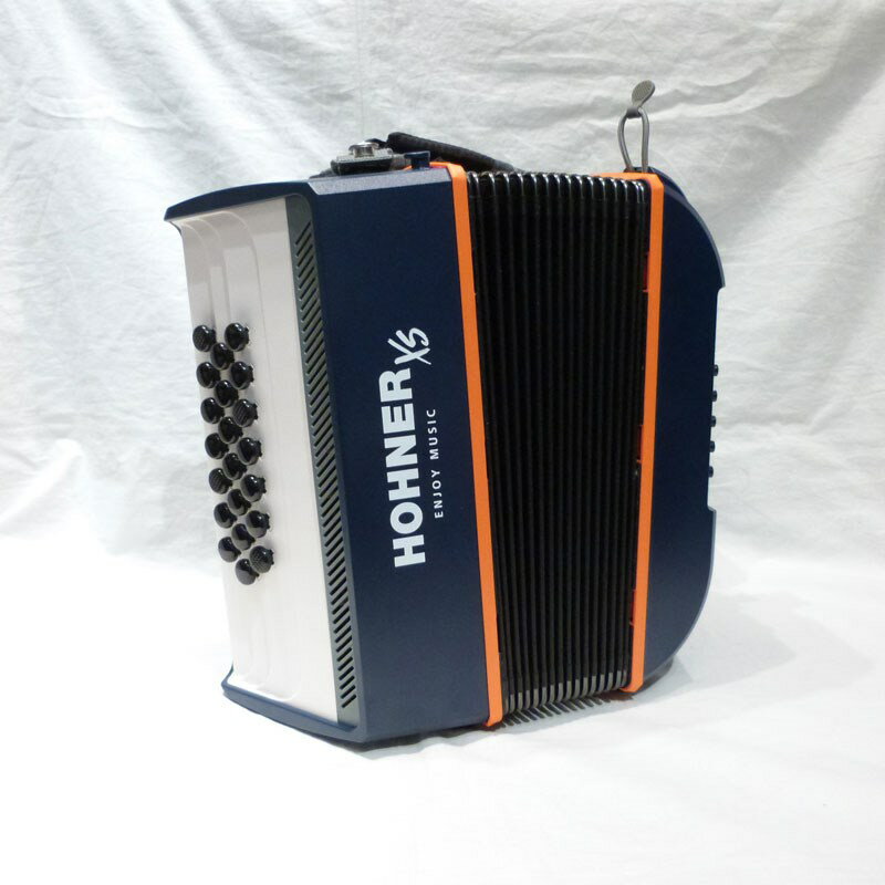 Hohner 【デジタル楽器特価祭り】XSアコーディオン ボタンキー Dark Blue 【1台限定・展示特価品】【超小型・軽量アコーディオン！】 電子ピアノ・その他鍵盤楽器 アコーディオン