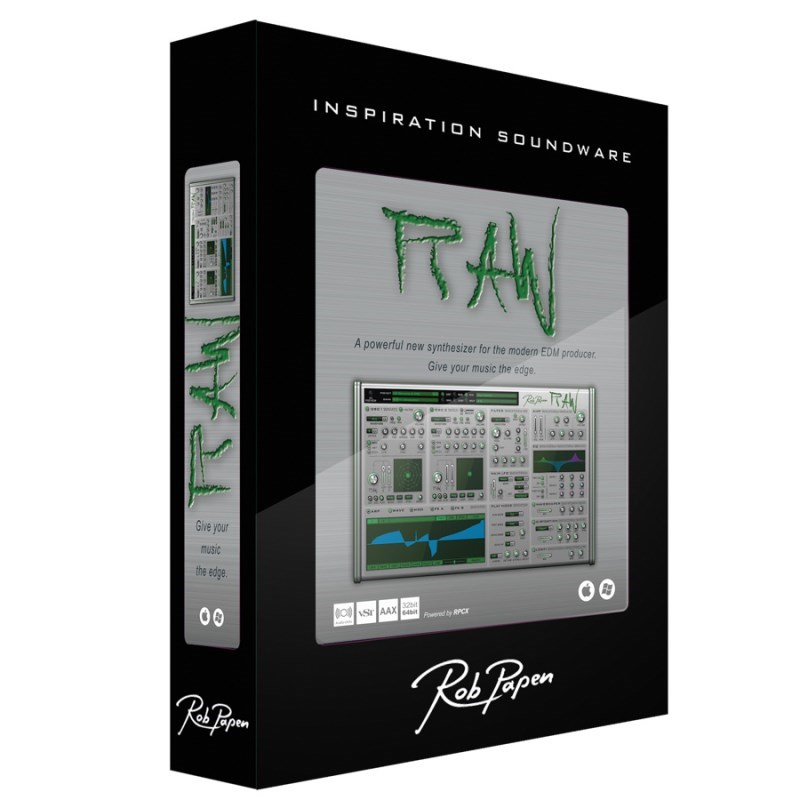 Rob Papen RAW(オンライン納品専用) ※代引不可 DTM プラグインソフト