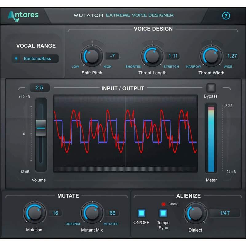 Antares Mutator (アンタレス)(プラグインソフト)(オンライン納品) DTM プラグインソフト