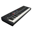 楽器種別：新品シンセサイザー/YAMAHA 商品一覧＞＞シンセサイザー【180，000円〜340，000円】 商品一覧＞＞1998年開店 渋谷発・国内最大級DJ機器専門店です！YAMAHA YC73(ステージキーボード)【※配送事項要ご確認】 シンセサイザー・電子楽器 ステージピアノ・オルガン商品説明※配送事項----------------------------------------------------------------------------※佐川急便でのご配送となります。尚、代金引換は承っておりませんので、予めご了承下さいませ。【沖縄・離島へのご配送について】本商品を沖縄及び離島へ発送の際は、送料別途お見積もりとなります。また、沖縄及び離島へ配送の場合、納期に1週間前後お時間を頂く場合がございます。ご注文前にお問い合わせ下さい。------------------------------------------------------------------------------★エレクトリックピアノのスタンダードな音域E-to-Eを採用した73鍵モデル。物理ドローバーを備えたVirtual Circuitry Modeling (VCM) オルガン、伝統的なアコースティックピアノにビンテージエレクトリックピアノ、そしてFM音源が奏でる本物のFMエレピ。制作、ライブそして配信と多彩なシーンで「本物のサウンド」と「演奏」にこだわるキーボーディストの為のステージキーボードYCシリーズは多様なニーズに応える3モデルをラインナップ。●SOUNDYCが誇るステージキーボードとしての高い汎用性。それは、伝統的なヤマハグランドピアノからアップライトピアノ、エレクトリックピアノやキーボード、ロータリースピーカーを備えたトーンホイールオルガンに、シンセサイザー、アコースティック楽器まで、かつてなく可能性を秘めたプレミアムキーボードサウンドとしてYC61/YC73/YC88のサウンドエンジンに詰め込まれています。そして、ヤマハ独自のVCMテクノロジーがビンテージのアナログEQやコンプレッサー、フェイザーといった回路をトランジスターや抵抗の挙動までもモデリング技術によって忠実に再現。単純なデジタルシミュ−レーションでは再現不可能な繊細で音楽的な表現力をもって、まさにその時代の本物のサウンドを蘇らせるのです。●VCM ORGANトーンホイール方式のビンテージオルガンを忠実に再現するVCMオルガン音源を搭載。選択できるVCMオルガンのタイプは、スタンダードなビンテージオルガン、アンサンブルにも埋もれない中低域が太めのオルガン、そして速いパッセージにもあうパーカッシブなオルガンの計3種類。さらに自分好みのサウンドを追求したければ、トーンホイールのリーク音やキークリック音のレベル調整により実機さながらの経年劣化など、その個体差まで表現する事が可能です。●VCM ROTARY SPEAKERロータリースピーカー特有の音の飽和感や温かみまでも再現するVCMロータリースピーカー。選択できるのはクリアでサウンドに深みのあるスタンダードタイプと、歪み成分の強いトランジスタープリアンプを接続したタイプの2種類。ホーン（高域側）とローター（低域側）それぞれの回転スピードや加速/減速の速さといった詳細パラメーターを調整する事で自分好みのセッティングをする事も可能です●VCM EFFECTSビンテージエフェクトからハイエンドのシグナルプロセッサーまで、実機の挙動を回路レベルで再現するVCMエフェクトを搭載。●FM ORGAN1983年、ヤマハはデジタルシンセサイザーDX7を世に送り出し、今やミュージックシーンに欠かす事のできないFMサウンドを広く普及させました。そして今、YC61は新しい世代のプレイヤーにFM合成によるFMオルガンサウンドをお届けします。FMオルガンは往年のトランジスター方式のオルガンサウンドを再現。8本のドローバーはそれぞれ8つオペレーターに対応し、VCMロータリースピーカーやアンプモデルと組み合わせることで個性的なサウンドを作る事が可能です。●TOUCH100年以上続く鍵盤メーカーとしての経験と技術そしてこだわり。グランドピアノのフィーリングをもつグレードハンマー鍵盤、エレクトリックピアノの心地よい演奏感を持つバランスドハンマー鍵盤、そして伝統的なオルガン鍵盤のアクションを再現するウォーターフォール鍵盤。それぞれがプレイヤーの演奏スタイルに応じた最適なソリューションを提案します。・YC73 BALANCED ELECTRIC PIANO ACTIONYC73に搭載された バランスドハンマースタンダード(BHS)鍵盤はエレクトリックピアノ鍵盤としてスタンダードなE-to-Eレイアウトを採用。均一で癖のないハンマーアクションがエレクトリックピアノはもちろんアコースティックピアノからオルガン、シンセサイザーサウンドまで、様々なスタイルに対応できる高い演奏感と汎用性を実現しています。●DESIGN時にツアーを駆け巡る機材車に押し込まれ、強烈なスポットライトを浴び、憧れのプレイヤーを見つめるファンの視界に映り込む。演奏性能だけではなく、アクティブな活動の中で求められる耐久性、機能性そしてルックスを兼ね備えたステージキーボードとしてのデザイン。●DRAWBARS伝統的なトーンホイールオルガンの操作性と洗練されたイメージをかね備えたシースルータイプのドローバーを搭載。ドローバーの位置とは異なるセッティングを呼び出した際も、パラメーターを示すLEDのライトをドローバーノブに遮られる事なく確認する事が出来ます。LEDカラーは全7色から選ぶことができ、アッパー、ロワー毎にカラーを変更する事も可能です。●DIRECT， IMMEDIATE AND TOTAL SOUND CONTROLどのようなシチュエーションでもコントロールしたいパラメーターに素早くダイレクトにアクセスできる「One-to-One」スタイルのユーザーインターフェースを装備。その場の流れや雰囲気でセッティングを変更していくような長時間のジャムセッションでも、素早く簡単にスプリットやレイヤー、音づくりを行う事が可能です。●MOBILITYYC88、YC73は本格的なハンマーアクション鍵盤、そして過酷なツアーユースにも耐えられる堅牢性を維持しながらそれぞれ18.6kg、13.4kgというウェイトを実現。更にYC61は 7.1kgという軽量設計を実現し、自ら楽器を持ち運ぶアクティブなキーボーディストの演奏活動をささえます。●COMPUTER/iOSUSBオーディオ＆MIDIインターフェース機能を装備。USBケーブル1本でMac/PC/iOSとの接続が可能です。■サイズ・幅：1086 mm・高さ：145 mm・奥行き：355 mm■質量13.4 kgイケベカテゴリ_キーボード_シンセサイザー_YAMAHA_新品 JAN:4957812664776 登録日:2021/01/16 シンセサイザー シンセ Synth ヤマハ やまは