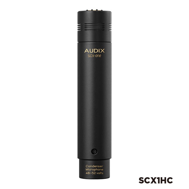 楽器種別：新品AUDIX/新品 商品一覧＞＞レコーディング【65，000円〜130，000円】 商品一覧＞＞マイク/コンデンサーマイク/AUDIX 商品一覧＞＞1998年開店 渋谷発・国内最大級DJ機器専門店です！AUDIX SCX1HC レコーディング マイク商品説明★スタジオ用コンデンサーマイクロフォンSCX1は、さまざまな録音、放送、ライブサウンドアプリケーション向けに設計されたスタジオ用コンデンサーマイクロフォンです。単一指向性、超単一指向性、無指向性モデルをラインアップ。40Hz〜20kHzの周波数帯でフラットな音響特性を持ち、オン・アクシスでもオフ・アクシスの信号応答において優れた位相コヒーレント特性を持っています。SCX1は、高感度、ピンポイントでの狙いやすさ、コンパクトといった特徴と広いカーディオイド極性パターンにより、ドラムオーバーヘッド、楽器、オーケストラ・セクション、弦楽器、ピアノ、効果音およびグループヴォーカルやスピーチなどの録音に適しています。一方SCX1HCは、狭いハイパーカーディオイド極性パターンにより、ハイハットの録音や見た目重視の実況用マイク用途に適しています。マイクカプセルには、21mm金蒸着ダイヤフラムを採用しつつコンパクトな筐体に収めています。130dBの音圧レベルに対応、20dBの環境ノイズ除去が可能です。ライブ、スタジオ、放送局用途に最適高感度、ピンポイントでの狙いやすさなど高い使い勝手を実現21mm金蒸着ダイヤフラムを採用したマイクカプセル設計、製造、検査をAudix米国工場にて実施形式：コンデンサーマイクロフォン指向性：単一指向性（SCX1/MP）、超単一指向性（SCX1HC）、無指向性（SCX1O）マイクカプセル：金蒸着ダイヤフラム周波数特性：40Hz〜20kHz出力インピーダンス：200Ω感度：26mV/Pa（1kHz、SCX1/MP）、17mV/Pa（1kHz、SCX1HC）、15mV/Pa（1kHz、SCX1O）等価ノイズレベル：14dB（A-weighted）S/N比：80dB最大入力音圧SPL：?130dBダイナミックレンジ：116dB接続端子：XLRコネクタ電源：ファンタム電源（48V-52V）外観材質：真鍮黒色仕上げ付属品：DCLIPマイクホルダー（3/8-5/8変換ネジ付属）、ウィンドスクリーン、ポーチ質量：114g全長：104mm型番：SCX1：ブラック・単一指向性SCX1MP：ブラック・単一指向性（ペア）SCX1HC：ブラック・超単一指向性SCX1O：ブラック・無指向性イケベカテゴリ_レコーディング_マイク_コンデンサーマイク_AUDIX_新品 SW_AUDIX_新品 JAN:0687471241066 登録日:2022/10/29 マイク コンデンサーマイク コンデンサマイク レコーディングマイク