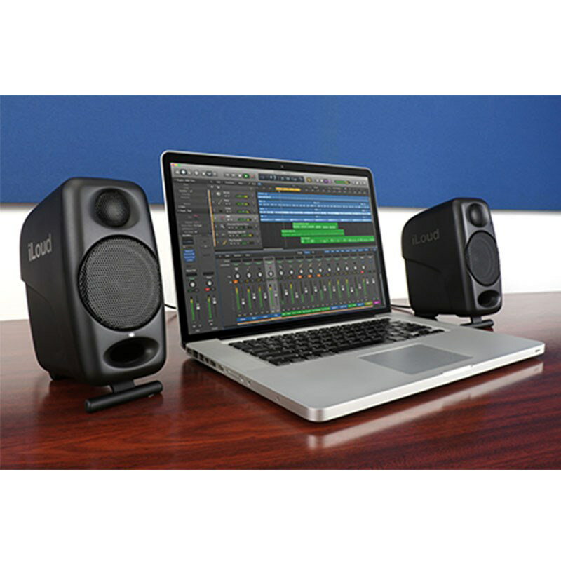 翌日配達 IK Multimedia 【半期決算セール】iLoud Micro Monitor (ブラック)(アイケーマルチメディア)(モニタースピーカー)(アイラウド)(DTM) レコーディング モニタースピーカー