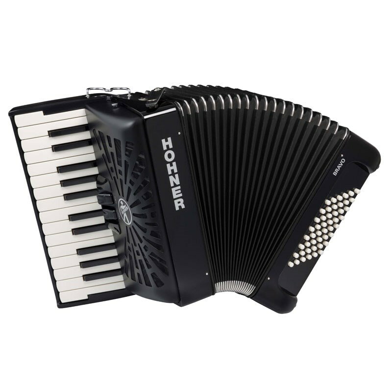 Hohner 【夏のボーナスセール】Bravo II 48 BLK【カラー：ブラック】【1台限定・超特価！】 電子ピアノ・その他鍵盤…