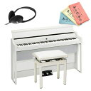 KORG G1B Air WH(純正ピアノイス(PC-300WH)セット・お手入れクロス付)(ヘッドホン付属)(沖縄・離島別途見積り、代引不可) 電子ピアノ・そ...