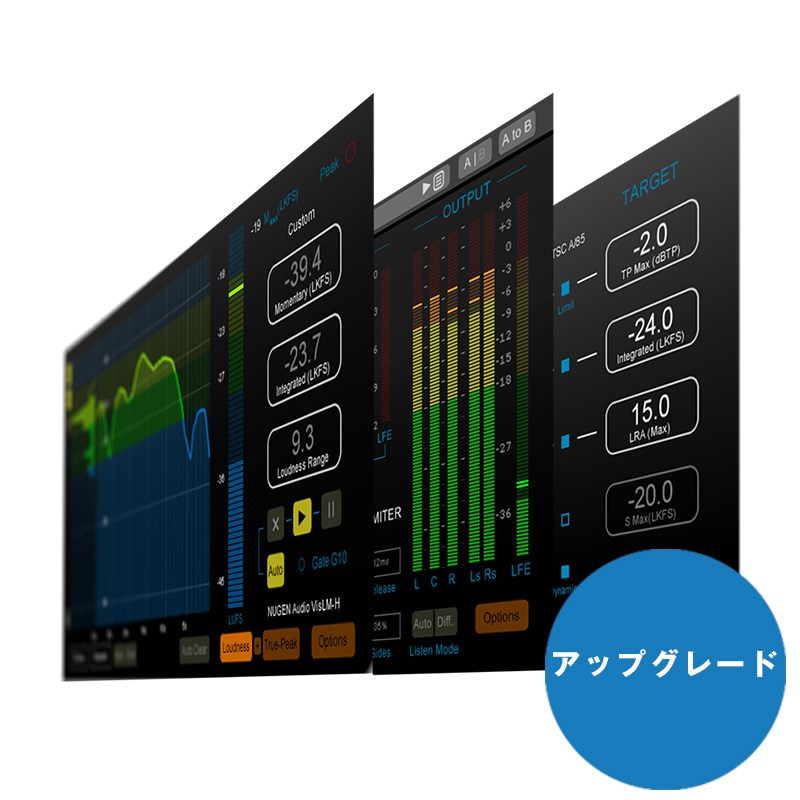 Nugen Audio Loudness Toolkit 2 Upgrade from Loudness Toolkit 1(代引不可)(オンライン納品) DTM プラグインソフト
