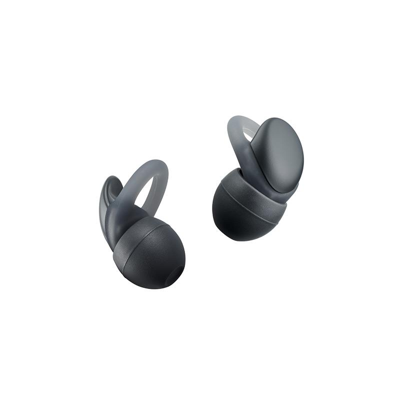 楽器種別：新品audio-technica/新品 商品一覧＞＞レコーディング【〜5，000円】 商品一覧＞＞ヘッドフォン・イヤフォン/リケーブル・アクセサリー/audio-technica 商品一覧＞＞1998年開店 渋谷発・国内最大級DJ機器専門店です！audio-technica AT-ERP3 BK (ブラック)(オーディオテクニカ)(イヤープラグ)(耳栓)(ソフトシリコン素材)(日常生活向け) レコーディング ヘッドフォン・イヤフォン商品説明騒音から耳を守り、静けさと安心を。 生活に寄り添う、音響メーカーのイヤープラグ 【製品の特長】●日常の騒音に悩む方のために設計されたイヤープラグ 専用イヤピースが環境ノイズをしっかりと抑え、街中やカフェ、オフィス、乗り物での移動中など、さまざまなシーンで静けさを提供します。 ●ノイズをやさしく抑える専用設計イヤピース 遮音性に優れた専用イヤピースが、装着性と密閉性を両立。人が不快に感じやすい環境ノイズを効果的に低減します。さらに抗菌仕様により、衛生面にも配慮。毎日の使用でも安心してお使いいただけます。 ●耳あたりの良いソフトシリコン素材を採用 柔らかいソフトシリコン素材と、耳の形に沿った設計により、長時間でも快適な装着感を実現。外出時にも違和感なく使え、イヤープラグをつけていることを忘れるほどの自然さで、日常にそっと寄り添います。●日常に溶け込む、控えめな存在感 自然な色合いと肌なじみの良いフォルムで、イヤープラグであることを感じさせないさりげないデザインに仕上げました。オフィスや街中でも違和感なく使え、静けさを求める日々に自然に馴染みます。●各国の規格に準拠した安心設計 欧州（EN規格）と北米（ANSI規格）、2つの世界的な標準規格に準拠したイヤープラグ。聴覚保護具として安心してご使用いただけます。 ・SNR*1 (Single Number Rating) : 26 dB ・NRR*2 (Noise Reduction Rating) : 19 dB *1_EN規格で使用される遮音評価値 *2_ANSI規格の測定方法で算出される遮音評価値 ●本体カラーに合わせた専用キャリングケース付き 衛生的に保存できるコンパクトなキャリングケース同梱。ストラップホール付きでバッグやポーチに取り付けられ、持ち運びに便利です。【製品の仕様】・質量 約1.2g（1 個） ●付属品 ・イヤピース（XS、S、M、L）、キャリングケースイケベカテゴリ_レコーディング_ヘッドフォン・イヤフォン_リケーブル・アクセサリー_audio-technica_新品 SW_audio-technica_新品 JAN:4961310165185 登録日:2026/03/05 オーディオテクニカ ライブ用耳栓 耳栓 遮音