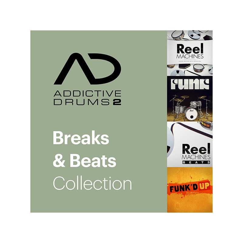 xlnaudio Addictive Drums 2: Breaks & Beats Colle