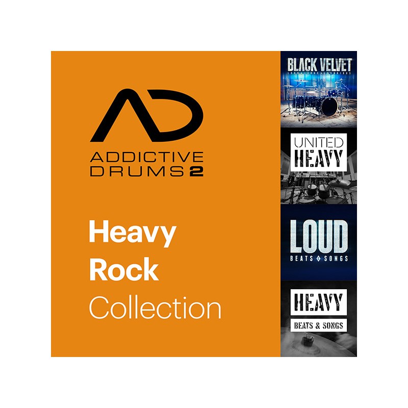 xlnaudio 【XLN Audio期間限定プロモーションセール】Addictive Drums 2: Heavy Rock Collection (オンライン納品専用) ※代引不可 DTM ソフトウェア音源