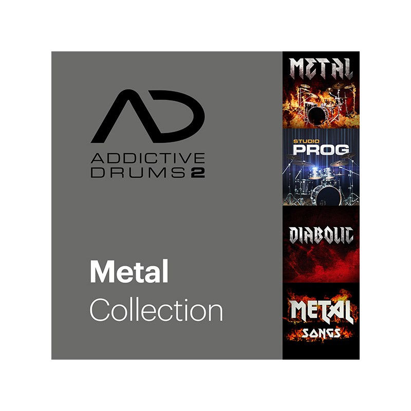 xlnaudio 【XLN Audio期間限定プロモーションセール】Addictive Drums 2: Metal Collection (オンライン納品専用) ※代引不可 DTM ソフトウェア音源