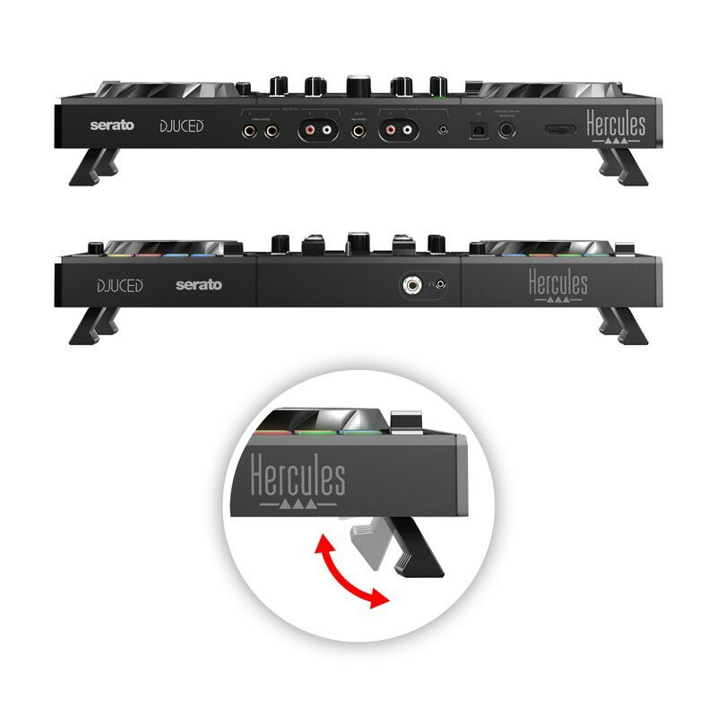 HERCULES 【夏先取り大特価セール】DJCONTROL INPULSE 500 + Serato DJ Pro ライセンスSET【台数限定本体保護カバープレゼント】 DJ機器 DJコントローラー 3