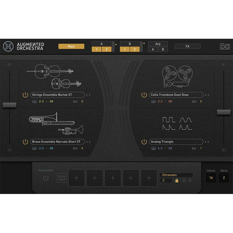 UVI Augmented Orchestra(代引不可)(オンライン納品) DTM ソフトウェア音源