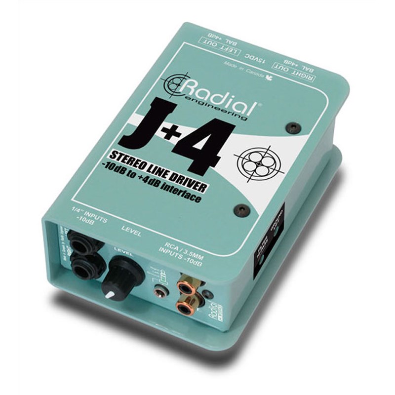 Radial J+4【お取り寄せ商品】 レコーディング アウトボード