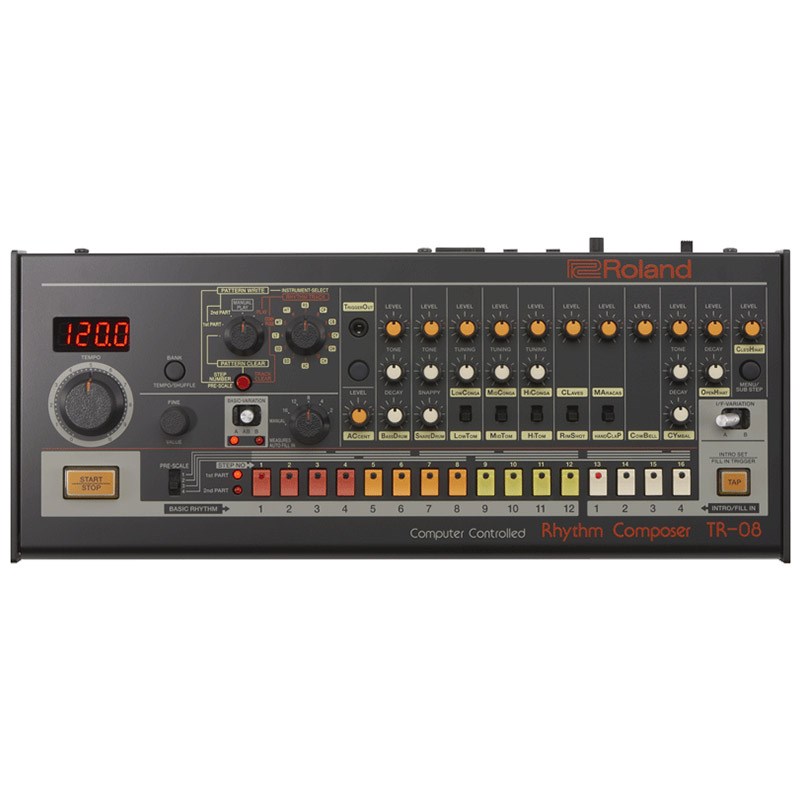 あす楽 Roland TR-08 (リズムマシン)[Boutique Series] シンセサイザー・電子楽器 リズムマシン・サンプラー