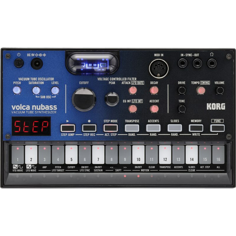 あす楽 KORG 【GWゴールドラッシュセール】volca nubass(限定特価) シンセサイザー・電子楽器 シンセサイザー