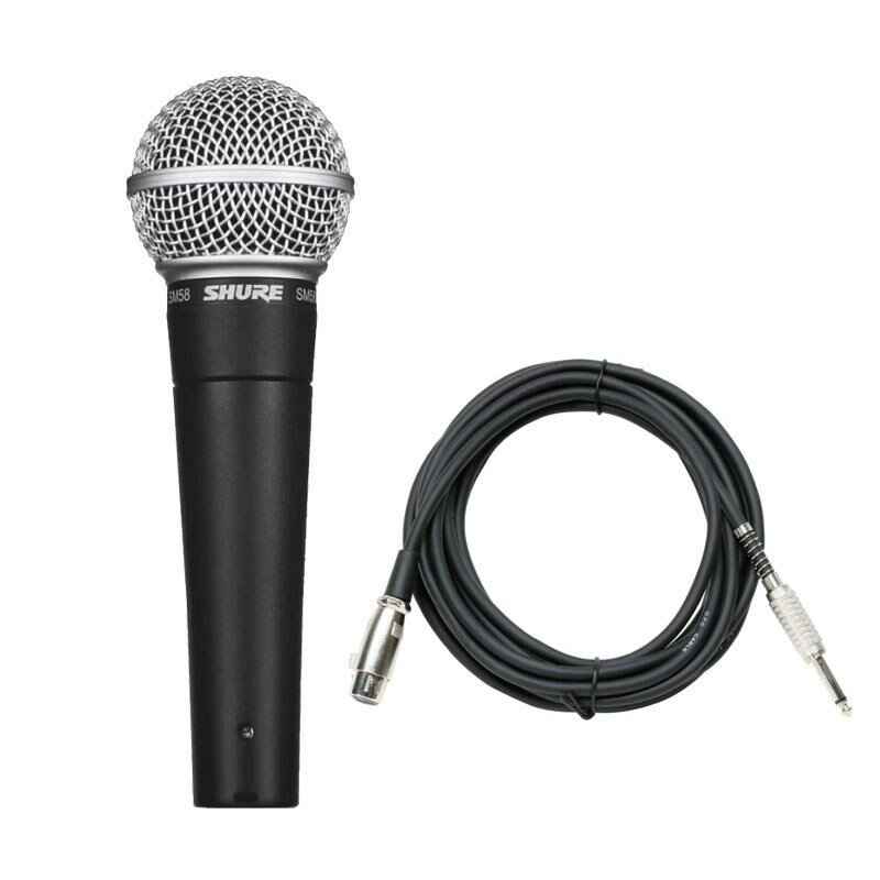 SHURE SM58-LCE+ ޥ֥XLR᥹-ե / 5.0m˥å 쥳ǥ ޥ