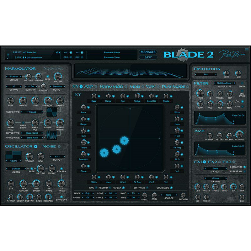 Rob Papen BLADE 2 (IC[ip) ͂p܂B DTM \tgEFA