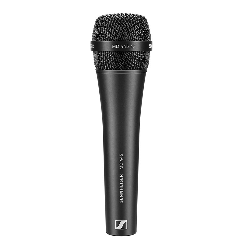 SENNHEISER MD 445(ボーカルマイク)(ハイエンド・ダイナミックマイク)(超単一指向・スーパーカーディオイド)(ゼンハイザー) レコーディング マイク