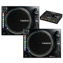 あす楽 reloop RP-8000MK2 TWIN SET (2台セット) 【台数限定!Serato DJ DVS用インターフェース「FLUX」プレゼント！…