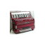 BUGARI 【GWゴールドラッシュセール】134J RD【カラー：赤】 アコーディオン(1台限定・在庫限り！旧価格特価品) 電子ピアノ・その他鍵盤楽器 アコーディオン