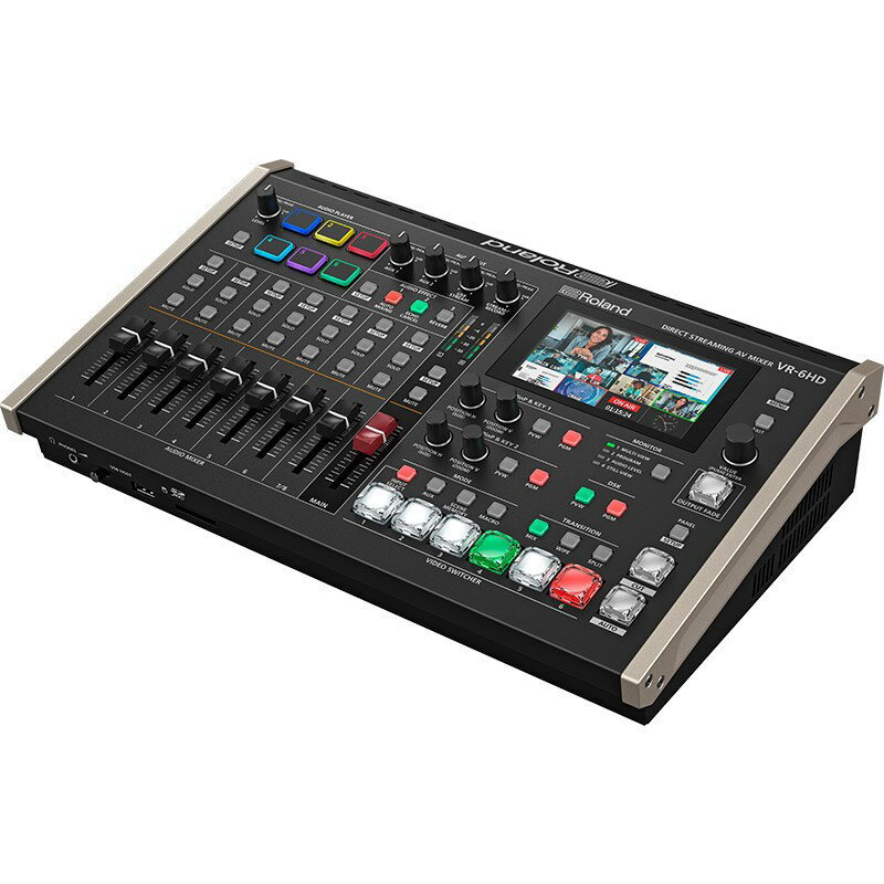 Roland VR-6HD(STREAMING AV MIXER) 【予約商品 / 納期未定】 配信機器・ライブ機器 配信・映像関連機器