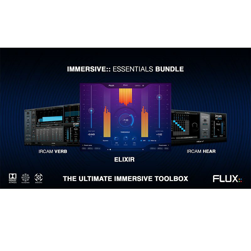 楽天DJ機材専門店PowerDJ’sFLUX:: The Immersive:: Essentials【オンライン納品専用】※代金引換はご利用頂けません。 DTM プラグインソフト