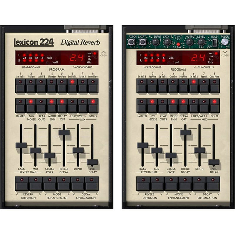 Universal Audio 【UAD Half-Yearly Sale！】Lexicon 224 Digital Reverb [UAD Native Plugin] (代引不可)(オンライン納品) DTM プラグインソフト