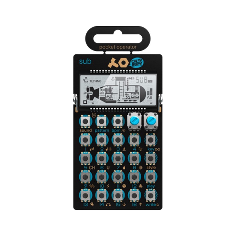 Teenage Engineering PO-14 sub Pocket Operator シンセサイザー・電子楽器 リズムマシン・サンプラー