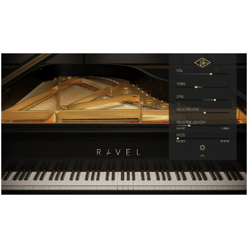 Universal Audio 【 HOLIDAY SALE】Ravel Grand Piano [UAD Native Plugin] (オンライン納品)(代引不可) DTM ソフトウェア音源