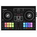 楽器種別：新品デジタルDJ/reloop 商品一覧＞＞デジタルDJ【20，000円〜45，000円】 商品一覧＞＞1998年開店 渋谷発・国内最大級DJ機器専門店です！reloop BUDDY【djay対応2チャンネルDJコントローラー】 DJ機器 DJコントローラー商品説明※ご購入前に必ずご確認ください。■初期不良について製造工程で細かなキズやよごれが残る場合がございます。また、スイッチ類の感触に差異が発生する場合がございます。これらの点は「商品の仕様」とご容赦願います。■初期不良と思われます症状が発生した際は、一度製品をお預かりし、国内メーカーサポートにて症状を確認させていただきます。メーカーサポート確認の結果、製品仕様内の症状であった場合、製品はそのままお戻しさせていただきます。あらかじめご了承ください。---★COMPACT 2-DECK DJAY CONTROLLER★Reloop Buddyは、Algoriddim社との共同開発により、もはやスタンダードとなったDJアプリ「djay」との緊密な連携を実現した、コンパクトでパワフルなdjay専用2チャンネルDJコントローラーです。機能性を損なうことなく省スペースを実現し、iOS、iPad OS、Android、Mac、PCなど様々なプラットフォームに対応し、あらゆるDJにクリエイティブに必要なすべてのツールを提供します。■充実した機能Reloop Buddyには、8つのパフォーマンスモード（ホットキュー、オートループ、タッチFX、サンプラー、スライサー、バウンスループ、Neural Mix、ルーパー）で構成された直感的なパッドセクション、専用のループコントロール、FXパドル（ホールド＆トグル）を備えたフレキシブルなエフェクトセクション、正確なミキシングとスクラッチを可能にする反応の良いジョグホイールなどのパワフルな機能が搭載されており、全くの初心者から経験豊富なDJまで、ミックスを自在にコントロールすることができます。■NEURAL MIX（ニューラル・ミックス）Reloop BuddyにはEQモードだけでなく、パッドにも豊富なNeural Mix?コントロールが搭載されています。コントローラーのスイッチを切り替えるだけで、EQノブを即座にNeural Mix?専用のコントロールに変えることができ、AlgoriddimのAI技術を最大限に活用して、ドラム、楽器、ボーカルをリアルタイムに分離することができます。■大型のFXパドルReloop Buddyには、HOLDとONのポジションを持つ大型のFXパドルが用意されており、瞬時にエフェクトミックスを行うことができます。■プラグ＆プレイReloop Buddyは、Algoriddim社のdjayソフトウェアとのインテグレーションと、USBオーディオインターフェースの内蔵により、スマートフォン、タブレット、コンピューターとのプラグ＆プレイを可能にしています。■多彩な接続性ヘッドホン・キュー・コントロールと3.5mmジャックを本体側面に配置し、アクティブ・スピーカーやサウンドシステムに直接接続できるマスターRCA出力を装備しています。■堅牢なボディReloop Buddyは、高品質で耐久性のある素材を使用しており、省スペースで持ち運びに便利なデザインなので、自宅でのセットアップやモバイルでの使用、さらには外出先や旅行中にも最適です。さらに、内蔵されているデバイス・スロットには、12.9インチまでのスマートフォンやタブレットを収納することができ、本体の全体的な設置面積を最小限に抑えることができます。■クロス・プラットフォーム(iOS / iPad OS / Android / Mac / PC)様々なプラットフォームで、「プリ・キューイング」「ルーパー」「サンプラー」「Neural Mix?」などプロ仕様の機能にすぐにアクセスできます。■仕様サウンドカードの解像度：24bit/48kHz周波数帯域：20Hz-20kHzS/N比：95dB（USB）全高調波歪み：＜0.1%マスターアウト：RCA端子ヘッドホンアウト：3.5mmステレオミニ端子電源：DC-5V ＞ 2A USB-Bサイズ：325 x 48 x 220 mm重量：1.042 kg付属品：USBケーブル(Type-A - Type-B)、オーディケーブル（RCAステレオ）、取扱説明書■初期不良について製造工程で細かなキズやよごれが残る場合がございます。また、スイッチ類の感触に差異が発生する場合がございます。これらの点は「商品の仕様」とご容赦願います。■初期不良と思われます症状が発生した際は、一度製品をお預かりし、国内メーカーサポートにて症状を確認させていただきます。メーカーサポート確認の結果、製品仕様内の症状であった場合、製品はそのままお戻しさせていただきます。あらかじめご了承ください。※店頭、または通信販売にて売却後、敏速な削除は心掛けておりますが、web上から削除をする際どうしてもタイムラグが発生してしまいます。万が一商品が売切れてしまう場合もございますので予めご了承ください。イケベカテゴリ_DJ機器_デジタルDJ_reloop_新品 JAN:4534217610401 登録日:2021/11/07 デジタルDJ PCDJ DJコントローラー リループ