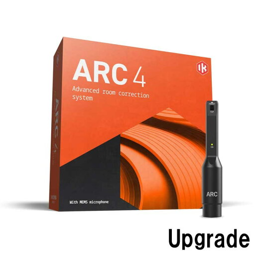 IK Multimedia ARC 4 アップグレード (ARC 4 ソフトウェア+測定用マイク) DTM プラグインソフト IK Multimedia ARC 4 アップグレード (ARC 4 ソフトウェア+測定用マイク) DTM プラグインソフト