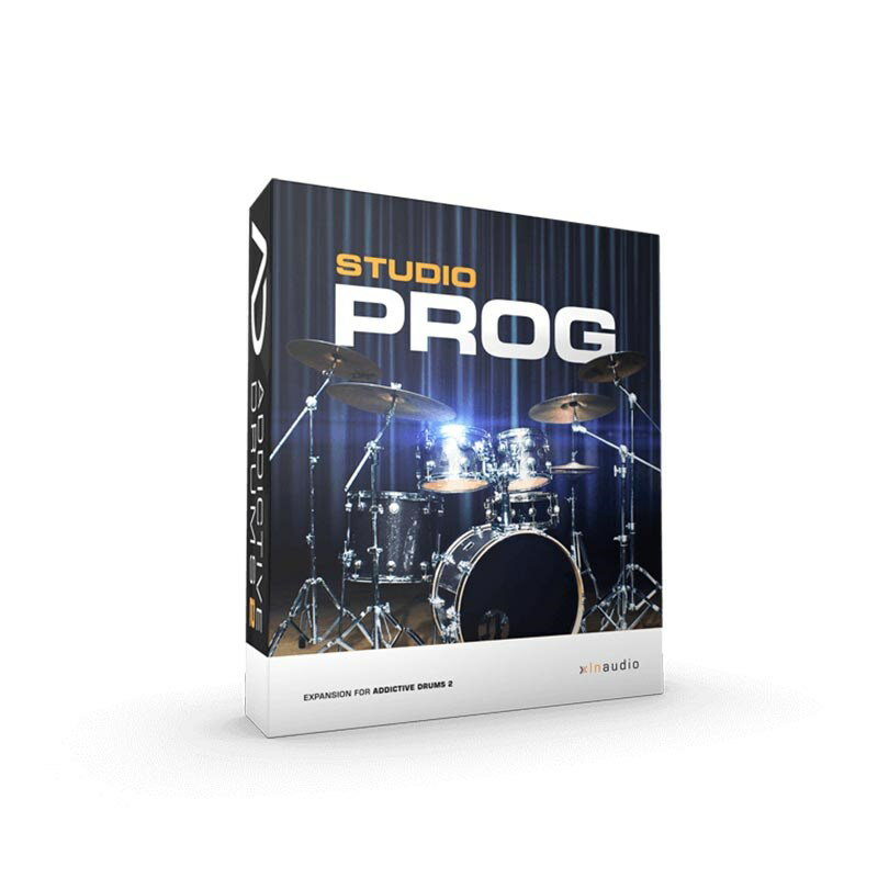 xlnaudio Addictive Drums 2 Studio Prog ADpak (オンライン納品)(代引不可) DTM ソフトウェア音源