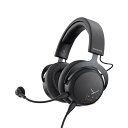 楽器種別：新品レコーディング用モニターヘッドフォン/beyerdynamic 商品一覧＞＞レコーディング用モニターヘッドフォン【10，000円〜20，000円】 商品一覧＞＞1998年開店 渋谷発・国内最大級DJ機器専門店です！beyerdynamic 【期間限定セール超特価 〜5/30】MMX 150 black 32 Ohm(密閉型ゲーミングヘッドセット、アナログ/USB接続、ブラック) レコーディング ヘッドフォン・イヤフォン商品説明★USBゲーミングヘッドセット(密閉型)・スタジオレベルのクリアで正確なサウンド・取り外し可能なMETA VOICEマイクにより、周囲の雑音を抑えた自然なボーカル伝送が可能・ボリューム/ミュート/オーグメンテッドモード用のCTRLエレメントを搭載したVOLコントロールホイール・新しいオーグメンテッドモードによる環境のリアルタイムモニタリング・長時間のゲームにも対応する優れた装着性META VOICEマイクロフォン、拡張モードとよく知られたbeyerdynamicスタジオサウンドの組み合わせにより、MMX 150はすべての情熱的なゲーマーのためのMETA PICKとなります。メタボイスマイクロホン スタジオレベルゲーミングチャット時の大きなバックグラウンドノイズは、チームの没入感や集中力を壊します。ゲーム中は背景の雑音を最小限に抑え、自然に声が伝わることが重要です。私たちは、長年にわたるスタジオでの経験をゲームの世界に置き換えることで、スタジオレベルのゲームのベンチマークを設定しました。その答えが、9.9mmカプセルを採用した新しいMETA VOICE単一指向性コンデンサーマイクで、あなたの声を自然かつ忠実に再現します。キーボードのカチャカチャ音やマウスのクリック音などの典型的なバックグラウンドノイズも徹底的に排除することが可能です。ボリューム・ダイヤルとミュートボタン・もう、ケーブルの中を探し回る必要はありません。・実用的なボリューム・ダイヤルで、MMX 150を迅速かつ正確に調整できます。・直感的な操作で、ゲームに集中したまま音量を調整することができます。・また、独立したミュートボタンにより、マイクをミュートすることができます。競争力を高めるプロフェッショナルなサウンド当社のbeyerdynamicドライバは、プレミアムスタジオ品質のサウンドのメタピックです。MMX 150のハイレゾリューションサウンドがそれを証明しています。MMXに内蔵された40mmドライバは、当社の音響エンジニアによってゲーム用に特別に最適化されています。その結果、あらゆるジャンルで聴くことができる、よりクリアで正確なサウンドを実現しました。FPSゲームでは、正確な音の定位が得られるため、さまざまな状況で顕著なアドバンテージを得ることができます。また、RPGでは、より臨場感のあるサウンドを実現しています。洗練されたデザイン何時間でも快適にMMX 150は、beyerdynamicの伝統的な美しさと、ゲームにおいて本当に重要な機能性を兼ね備えています。アルミニウム製のバンドはヘッドセットを支え、耐久性と高級感を保証します。頭部への圧迫を防ぐため、バンドには人工皮革で包まれたメモリーフォームクッションが装着されています。また、イヤーパッドはバヨネット機構により、素早く簡単に交換することができます。AUGMENTED MODE（拡張モード外界へのダイレクトアクセス）ゲームは、私たちを次々と冒険へと誘う、別世界へのインターフェースです。しかし、最も心を奪われる瞬間でさえ、私たちは外の世界に注意を向けなければならないのです。MMX 150は、デジタル世界と現実世界のバランスを取るために、新しいオーグメンテッド・モードを搭載しています。伝送方式：有線イヤーパッド素材：ソフトスキン、メモリーフォーム充填リモコン：クリック式コントロールホイール公称インピーダンスヘッドホン：32オーム重量 ヘッドホン（ケーブルなし）：304 gヘッドホン周波数特性：5 - 30.000 Hz公称音圧レベル：116 dB耳への音響カップリング：サーキュメラル（耳元）マイクの極性パターン：単一指向性マイクロホン用トランスデューサーの種類：エレクトレットコンデンサー - カーディオイド■付属品・4ピンジャックコネクター搭載機器用1.2mアナログケーブル・PC用2.4mUSBケーブル（プラグ式）。・マイクロホンアームイケベカテゴリ_レコーディング＆PA機器_レコーディング用モニターヘッドフォン_beyerdynamic_新品 JAN:4589702694008 登録日:2023/03/16 ヘッドフォン ヘッドホン モニターヘッドホン モニターヘッドフォン