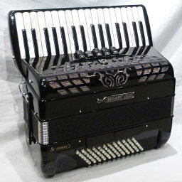 BUGARI 【1点限定・旧価格特価】115J 【黒】 鍵盤タイプアコーディオン 電子ピアノ・その他鍵盤楽器 アコーディオン