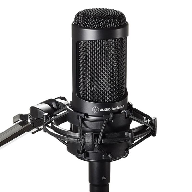 audio-technica AT2035 【PASSGO BLUEマイクケーブルセット(XLR-XLR)5.0m】(コンデンサーマイク)(オーディオテクニカ) レコーディング マイク 2