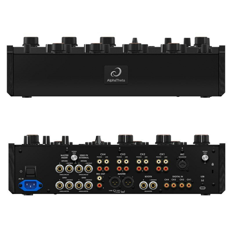 ������ã AlphaTheta euphonia �ڥץ��ե��å���ʥ�4ch�������꡼�ߥ������ۡʥ���ե��������� DJ���� DJ�ߥ�����