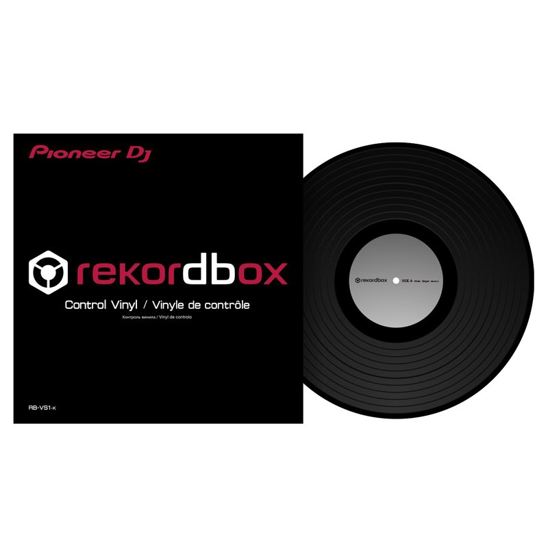Pioneer DJ RB-VS1-K 【1枚】【rekordbox dvs専用Control Vinyl】 DJ機器 DJアクセサリー