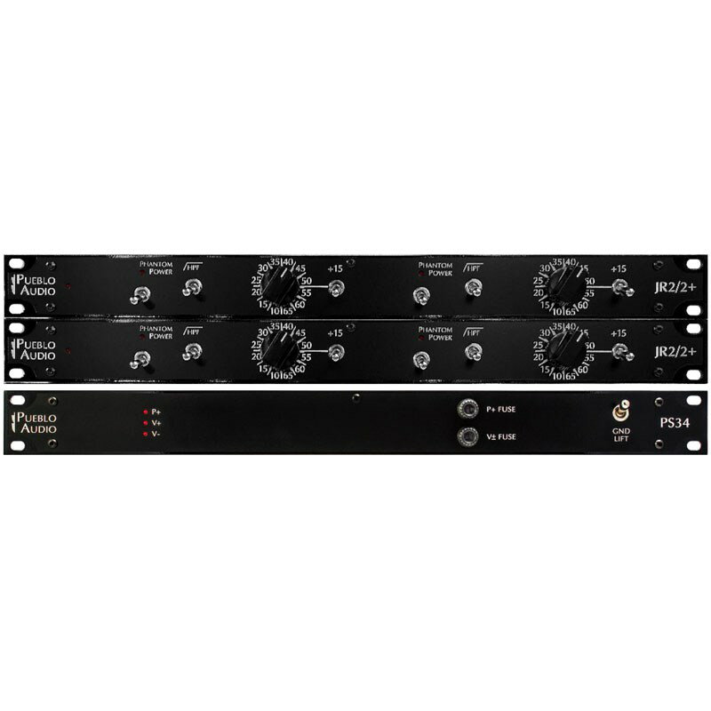 Pueblo Audio JR Series Preamps (4+4 PLUS Package) (お取り寄せ商品・納期別途ご案内) レコーディング アウトボード 1