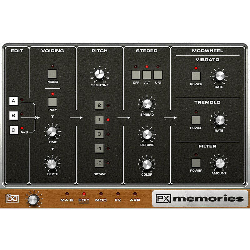 UVI PX Memories(����Բ�)(����饤��Ǽ��) DTM ���եȥ���������