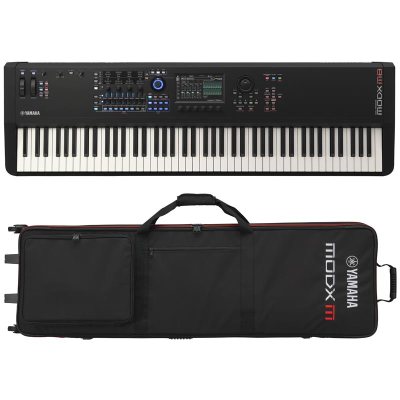 翌日配達 YAMAHA MODX M8 (88鍵盤) 純正ソフトケースセット (SC-MODX M8) ヤマハ シンセサイザーMODXM (MONTAGE直系) 88key シンセサイザー・電子楽器 シンセサイザー