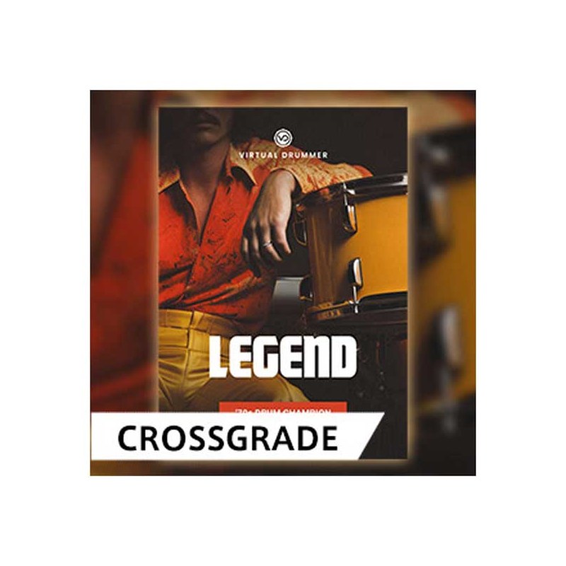 UJAM VIRTUAL DRUMMER LEGEND / CROSS GRADE (オンライン納品)(代引不可) DTM ソフトウェア音源