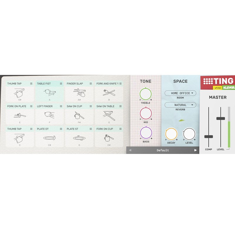 Klevgrand Ting(パーカッション・インストゥルメント)(オンライン納品) DTM ソフトウェア音源