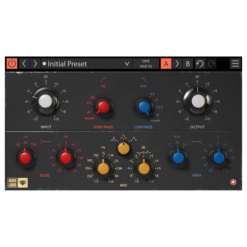 OVERLOUD GEM EQ495 - SUPER-MUSICAL EQ (オーバーラウド)(イコライザー)(オンライン納品) DTM プラグインソフト