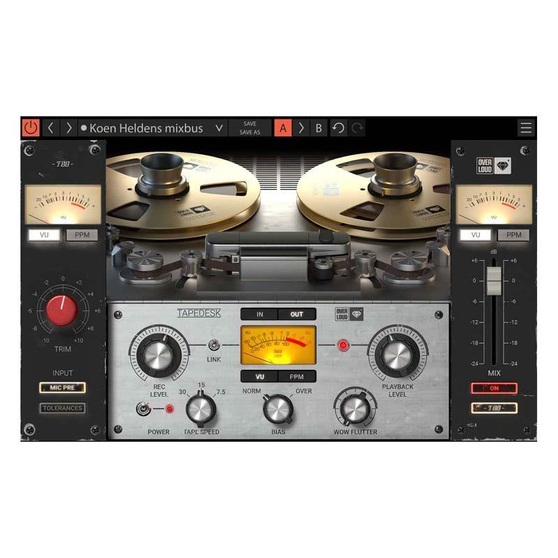 Other - OVERLOUD GEM TAPEDESK (オーバーラウド)(テープマ??シン)(オンライン納品) DTM プラグインソフト