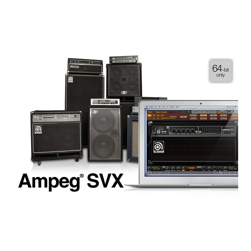 IK Multimedia AmpliTube SVX 1(オンライン納品専用) ※代金引換はご利用頂けません。 DTM プラグインソフト