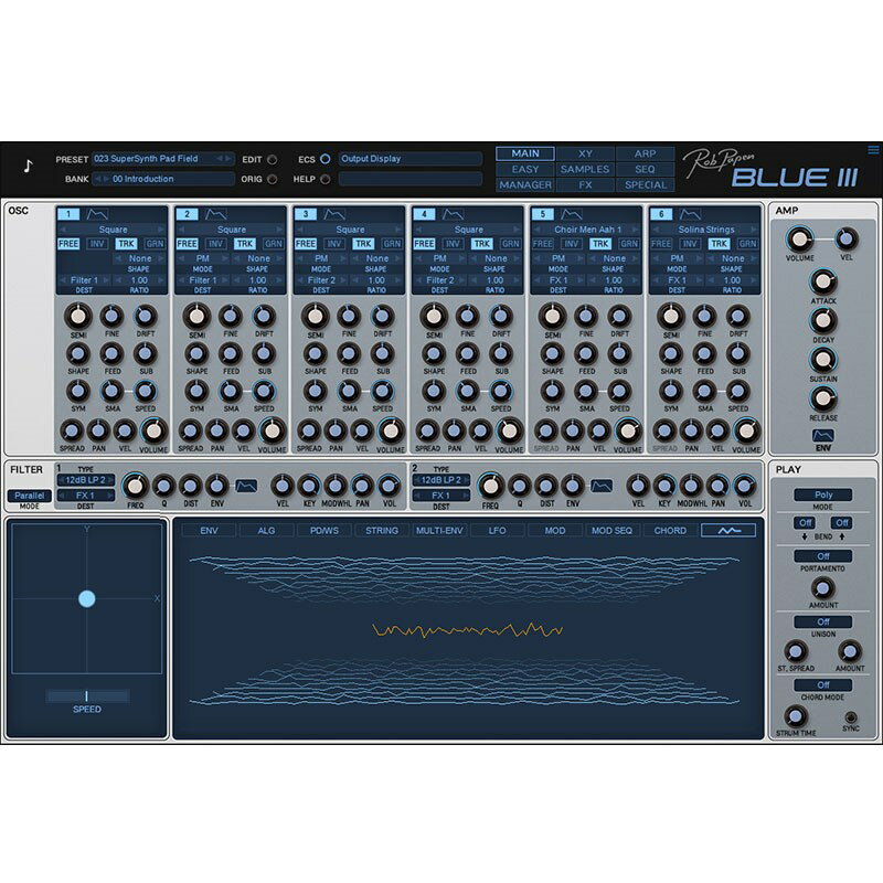 Rob Papen Blue III (代引不可)(オンライン納品) DTM ソフトウェア音源