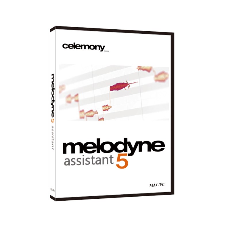 celemony Melodyne 5 Assistant（パッケージ版）（チュートリアルビデオ収録USBメモリ同梱） DTM プラグインソフト